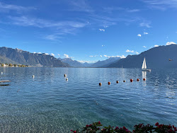 Foto di Vevey Plage con una costa spaziosa