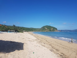 Photo de Nambung Beach avec rivage droit, long