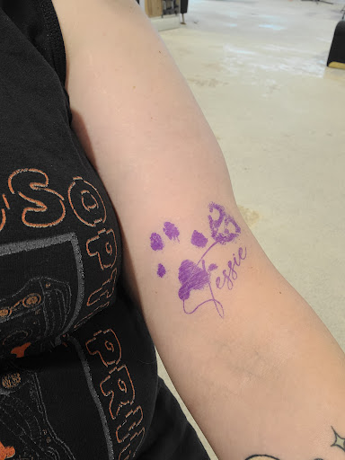 Explore cool texas tattoo ideas, creative tattoo ideas in Dayton, available at Aisle 9 Tattoo