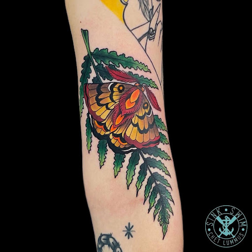 Explore ironman tattoo ideas, creative tattoo ideas in Marietta, available at Sink or Swim Studio and Gallery
