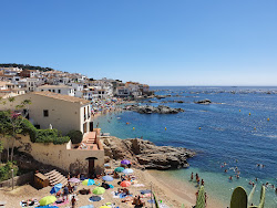 Foto di Platja d'En Calau - luogo popolare tra gli intenditori del relax