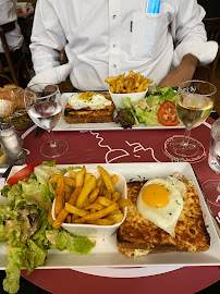 Croque-monsieur du Restaurant français Au Père Tranquille à Paris - n°10