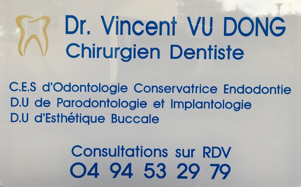 Dr VU Dong Vincent à Fréjus