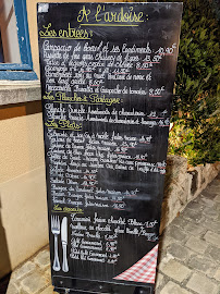 Restaurant Le Cardinal à Maule (la carte)