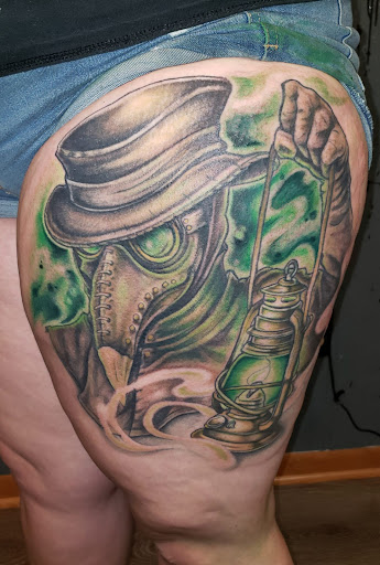 Explore forearm sleeve tattoo ideas for men, creative tattoo ideas in Johnson City, available at Defiant Designs