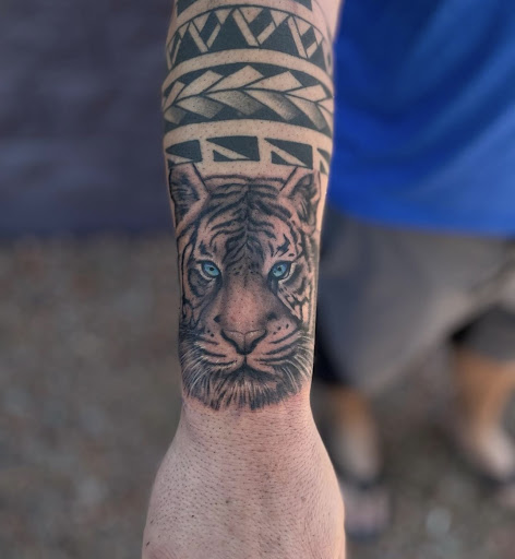 Explore nola tattoo ideas, creative tattoo ideas in Peoria, available at Modern Ink Tattoo