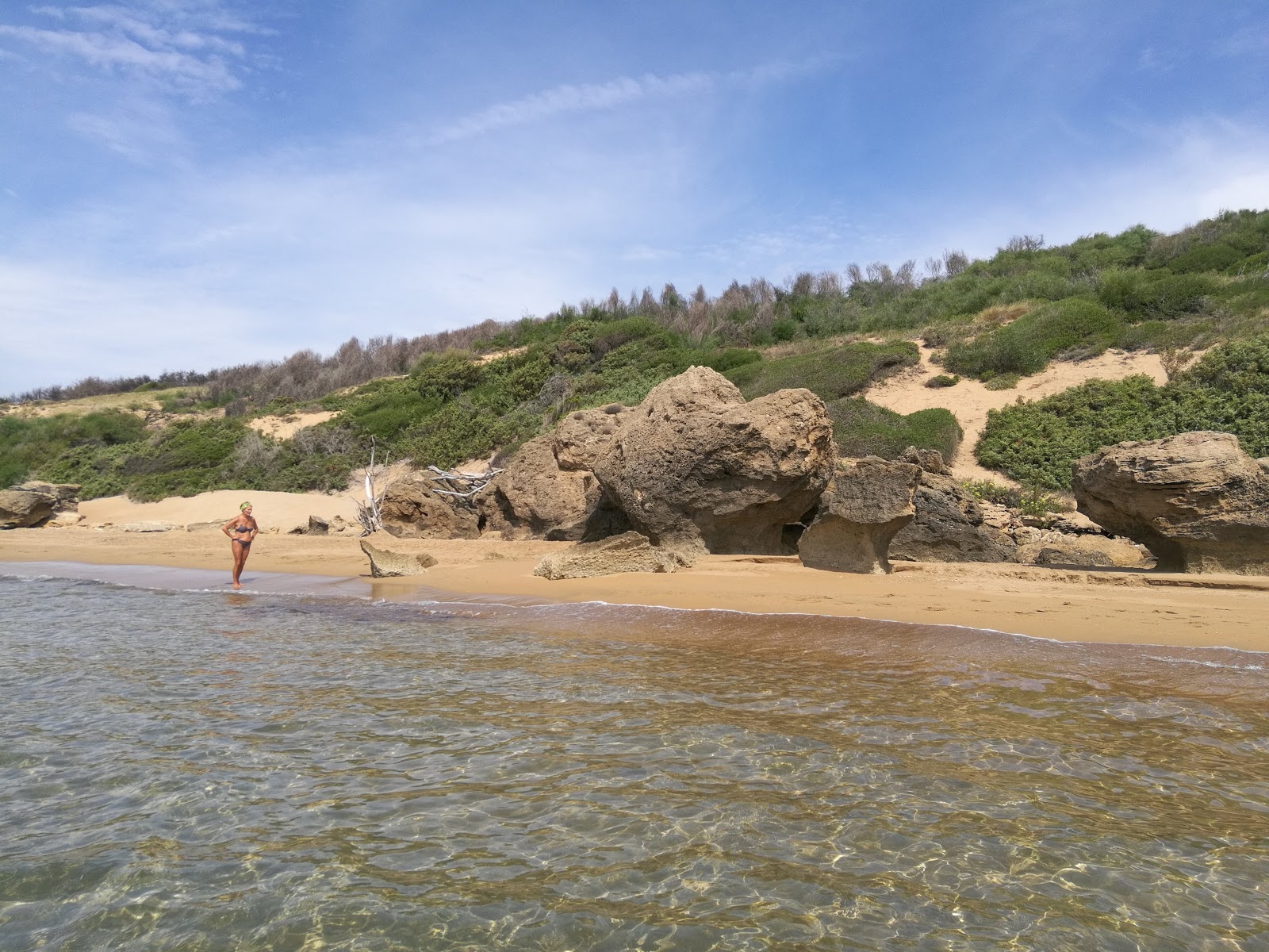 Foto von Gigli Beach mit lange, gerade küste