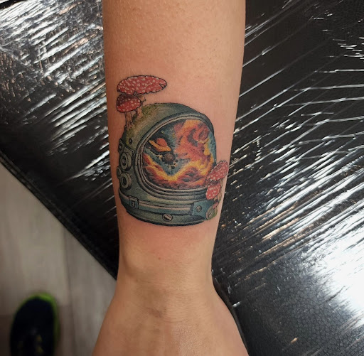 Explore loneliness tattoo ideas, creative tattoo ideas in Nashville, available at Titan Tattoo