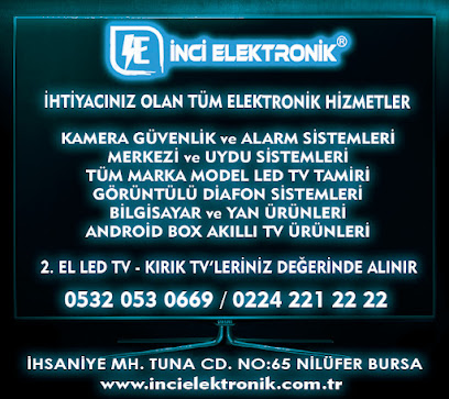 NİLÜFER TELEVİZYON UYDU KAMERA SERVİSİ