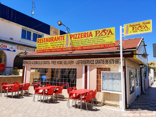 Restaurante Pizzería PISA en San Fulgencio