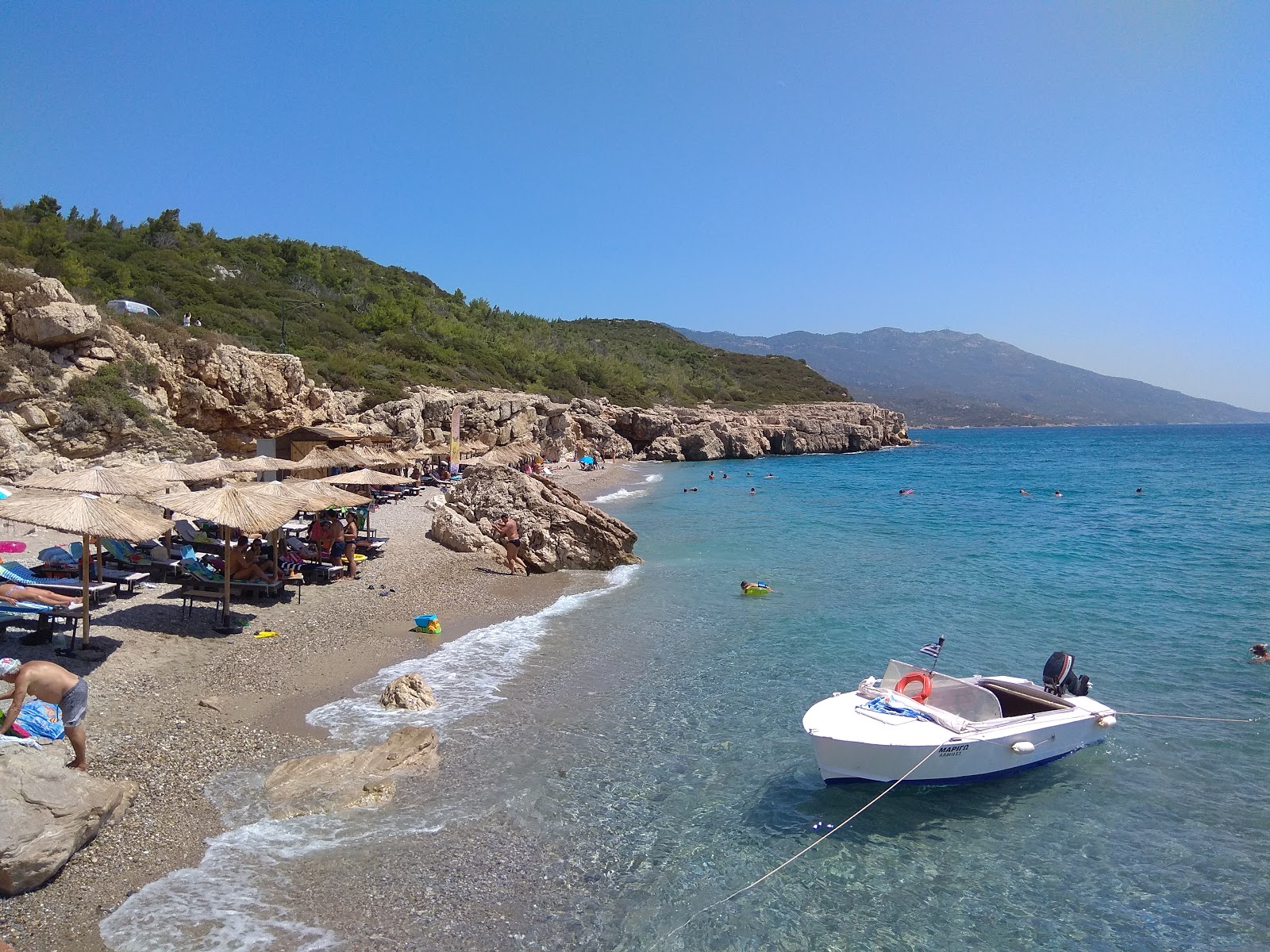 Photo of Kaladakia beach with straight shore