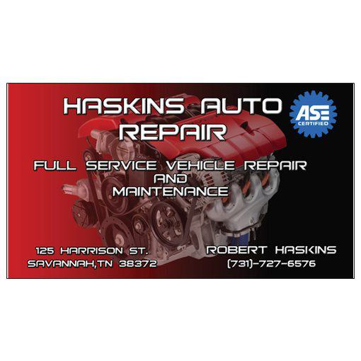 Auto Repair Shop «Haskins Auto Repair», reviews and photos, 125 Harrison St N, Savannah, TN 38372, USA