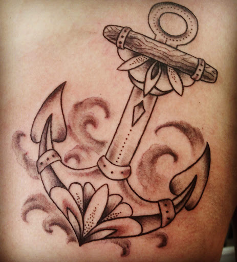 Explore black and white tattoo ideas, creative tattoo ideas in Hudson, available at Synchronicity Tattoo Studio Llc