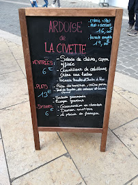 Restaurant français La Civette à Chartres - menu / carte
