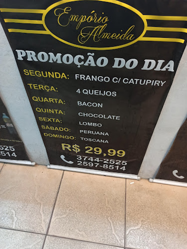 Horário de funcionamento de Pizzaria Empório Almeida