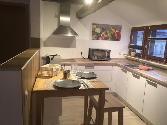 Cuisine Ferienwohnung FeWo Sylvia & Ralf 01917 Kamenz