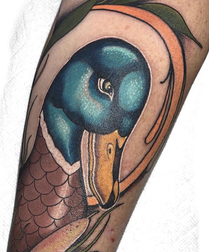 Explore tattoo ideas for guys back, creative tattoo ideas in Knoxville, available at Riverside Tattoo Co.