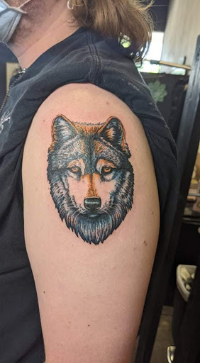 Explore lovers tattoo ideas, creative tattoo ideas in Bend, available at Monolith Tattoo Studio