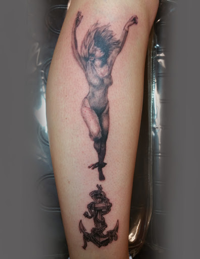 Explore mexican chest tattoo ideas, creative tattoo ideas in Foley, available at Black Sheep Custom Tattoos and Piercings