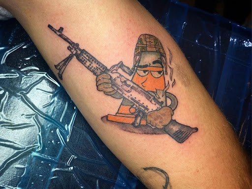 Explore birthday tattoo ideas for men, creative tattoo ideas in Kokomo, available at Happys Tattoo Studio