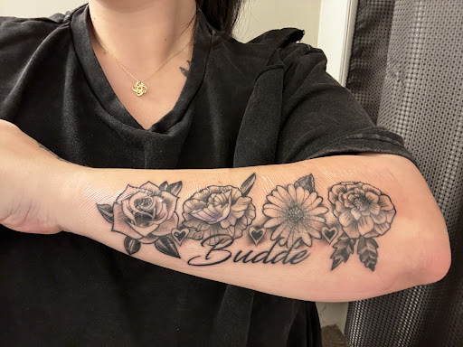 Explore meaningful full sleeve tattoo ideas, creative tattoo ideas in Fort Myers, available at Loyal 2 The Coil Tattoos & Piercings (Edison Mall Location Entrance F)