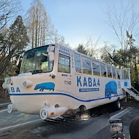 山中湖のカバ水陸両用