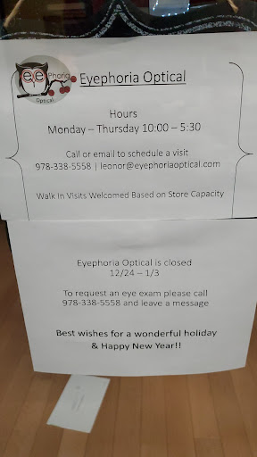 Optometrist «Eyephoria Optical», reviews and photos, 950 Cummings Center #97, Beverly, MA 01915, USA