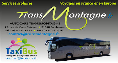 Transmontagne / TaxiBus à Sombernon