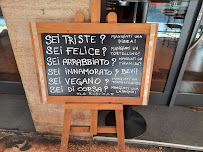 La Rustica Pizzeria Osteria à Bologna carte