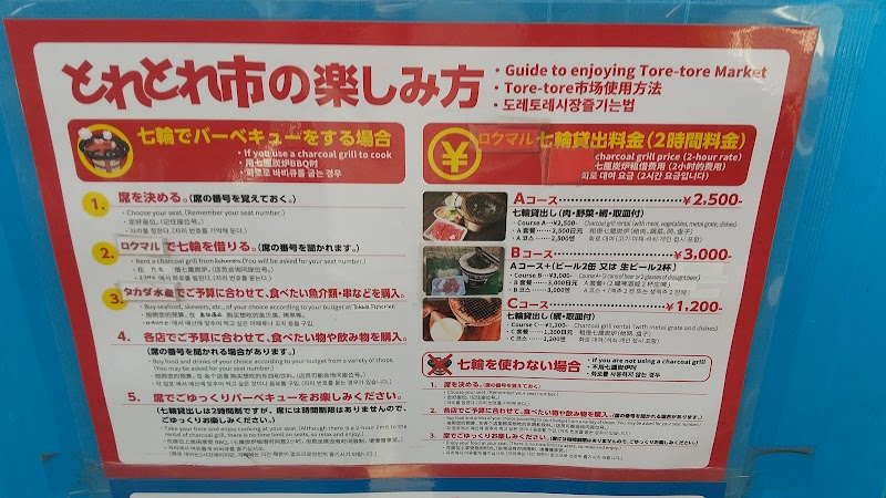 堺市漁業協同組合連合会とれとれ市 大阪府堺市堺区大浜西町 魚市場 魚市場 グルコミ