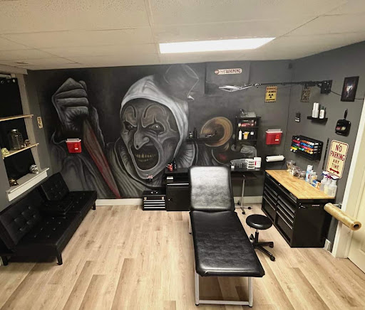 Explore rain tattoo ideas, creative tattoo ideas in Belleville, available at The Art Asylum Tattoo Studio LLC.