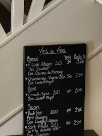 L’Orée du bois à Chateauneuf menu