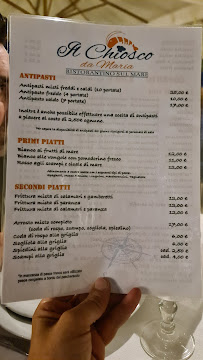 Menu du Il Chiosco di Mattioli Maria à Grottammare