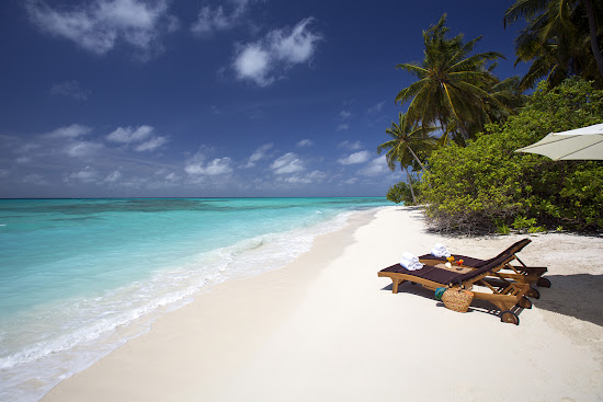 Strand der Insel Kanifushi