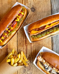 Hot-dog du Restaurant de hamburgers Roadside | Burger Restaurant Nantes - n°1