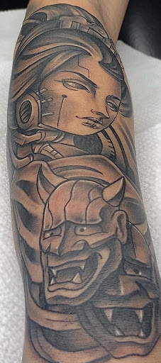 Explore arrow tattoo ideas, creative tattoo ideas in Winter Haven, available at Angry Elephant Tattoos Winter Haven