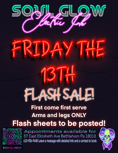 Explore temp tattoo ideas, creative tattoo ideas in Bethlehem, available at Soul Glow Electric Ink