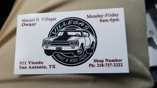Auto Body Shop «Villegas Paint & Body Shop», reviews and photos, 911 Viendo St, San Antonio, TX 78201, USA