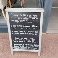 Restaurant de fruits de mer Le Mérou Ardent à Fréjus - menu / carte