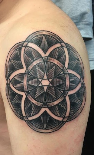 Explore angel neck tattoo ideas, creative tattoo ideas in Mesa, available at Ranger Tattoo & Piercing