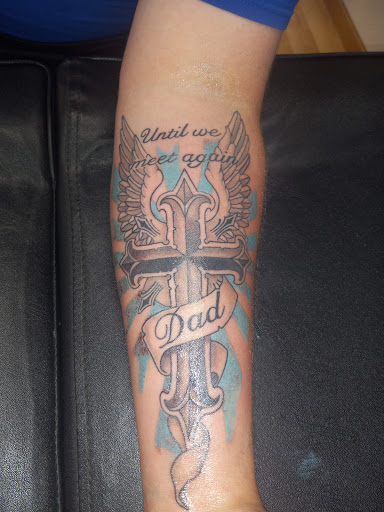 Explore relentless tattoo ideas, creative tattoo ideas in Kewanee, available at Splat Ink tattoos and piercings