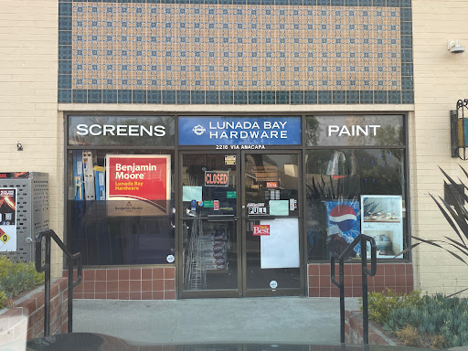 Lunada Bay Hardware, 2216 Vía Anacapa, Palos Verdes Estates, CA 90274, USA, 