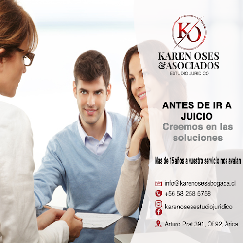 Opiniones de Karen Oses & Asociados Estudio Juridico en Arica - Abogado