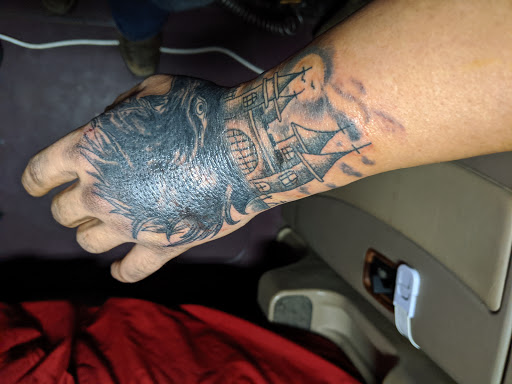 Explore wedding date tattoo ideas, creative tattoo ideas in Charleston, available at Broken Lantern Tattoo