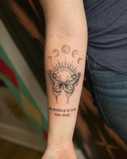 Explore tattoo ideas for son's name, creative tattoo ideas in Wappingers Falls, available at Graceland Tattoo