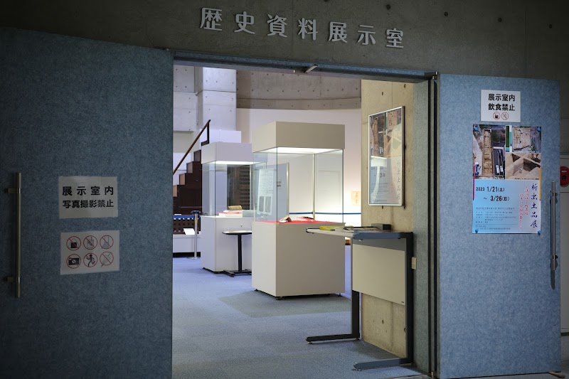 清須市歴史資料展示室（清須市立図書館内）