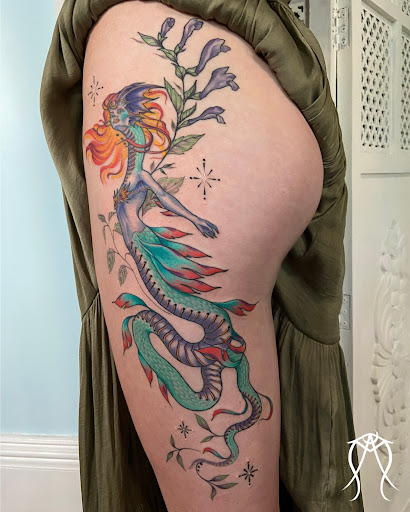Explore grandchild tattoo ideas, creative tattoo ideas in Scipio Center, available at Ace of Wands Private Tattoo & Tarot Studio . Appointment Only