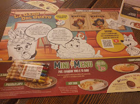 Old Wild West à Rome menu