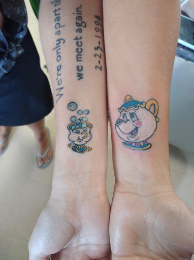 Explore foot ankle tattoo ideas, creative tattoo ideas in Largo, available at Inside Ink Tattoo Studio