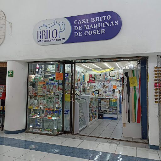 Casa Brito de Máquinas de Coser, Suc. Plaza Dorada